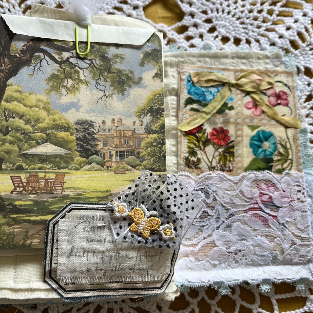 ファブリック　ジャーナル　Summer Garden＊