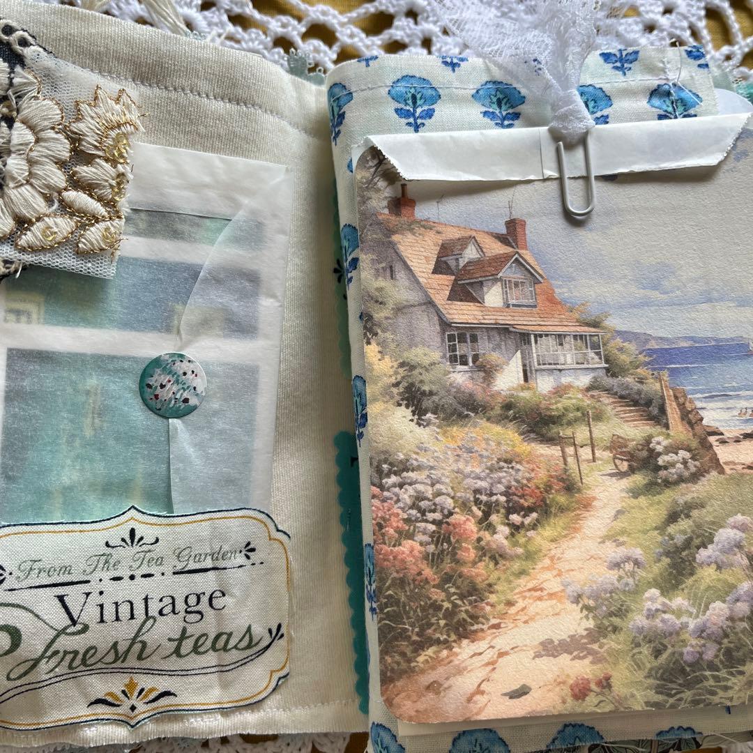 ファブリック　ジャーナル　Summer Garden＊