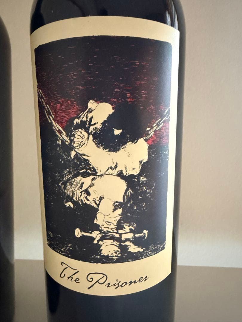 2本セット　パラ売り可　赤ワイン　ザ・プリズナー 2023