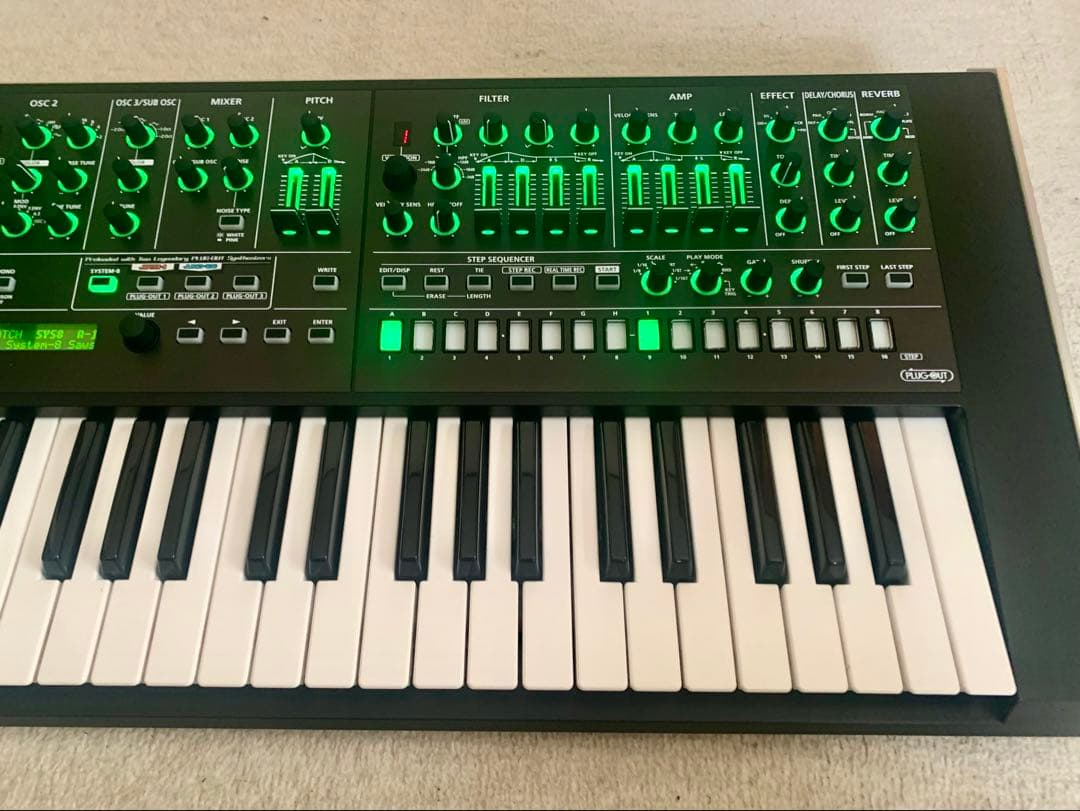 Roland SYSTEM-8 ｜海外製アルミサイドパネル付｜プラグアウト