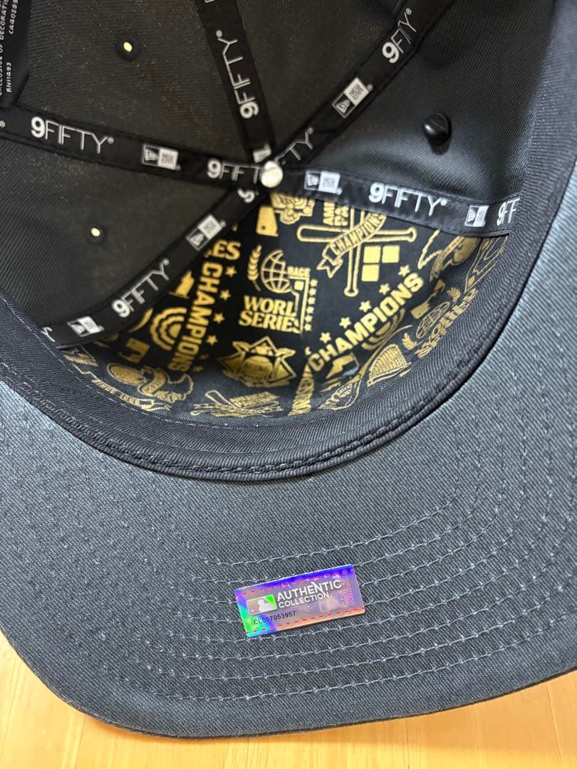 ドジャース 2025ワールドシリーズ優勝キャップ パレード 9FIFTY
