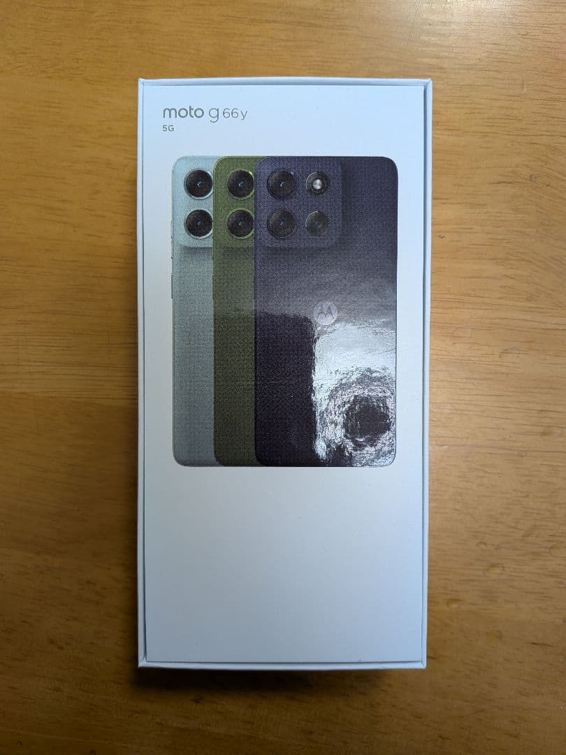 新品未使用　モトローラ　moto g66y 5G 本体