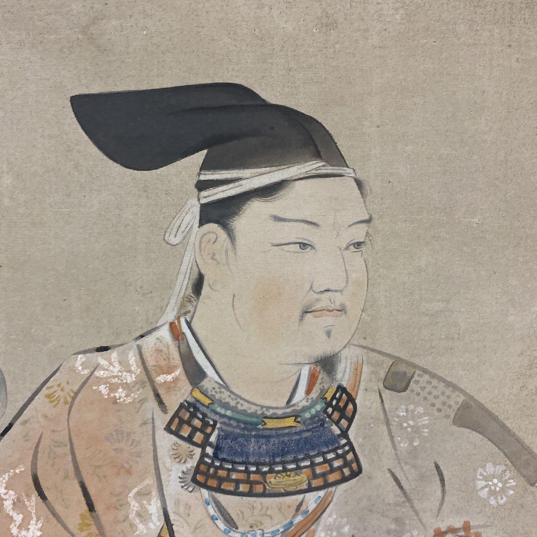 日本画　歴史画　楠木正成公