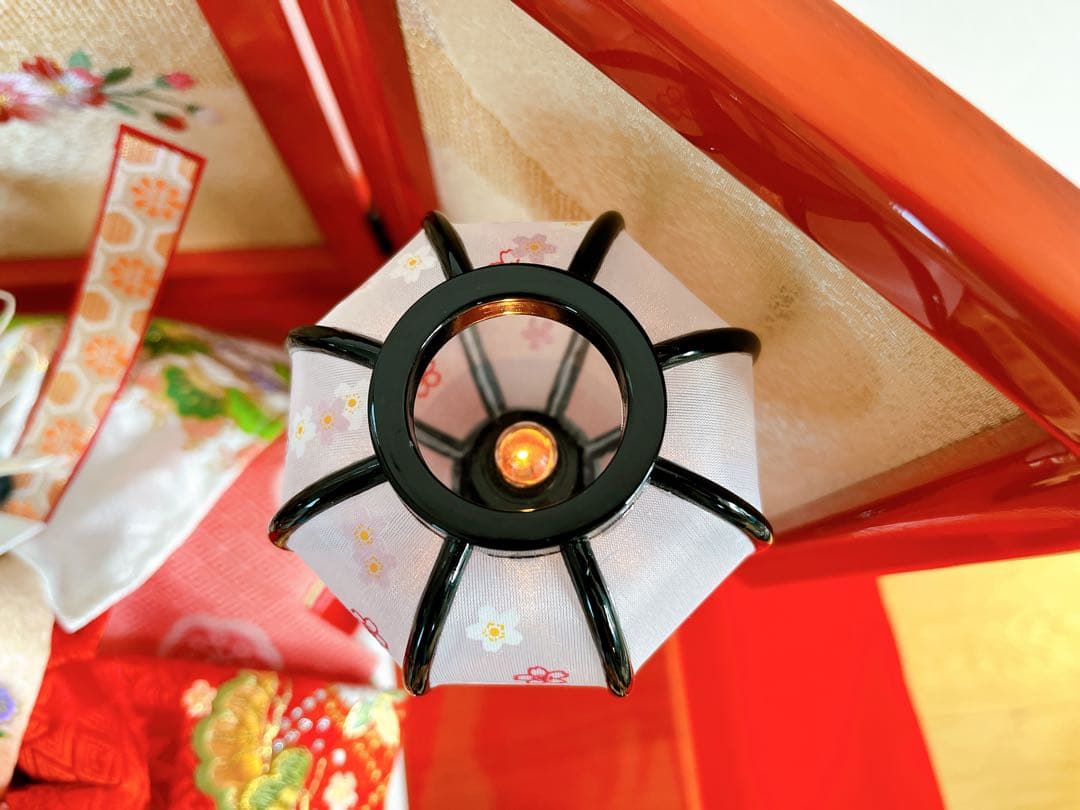 伝統的なひな人形セット　※オマケ付き