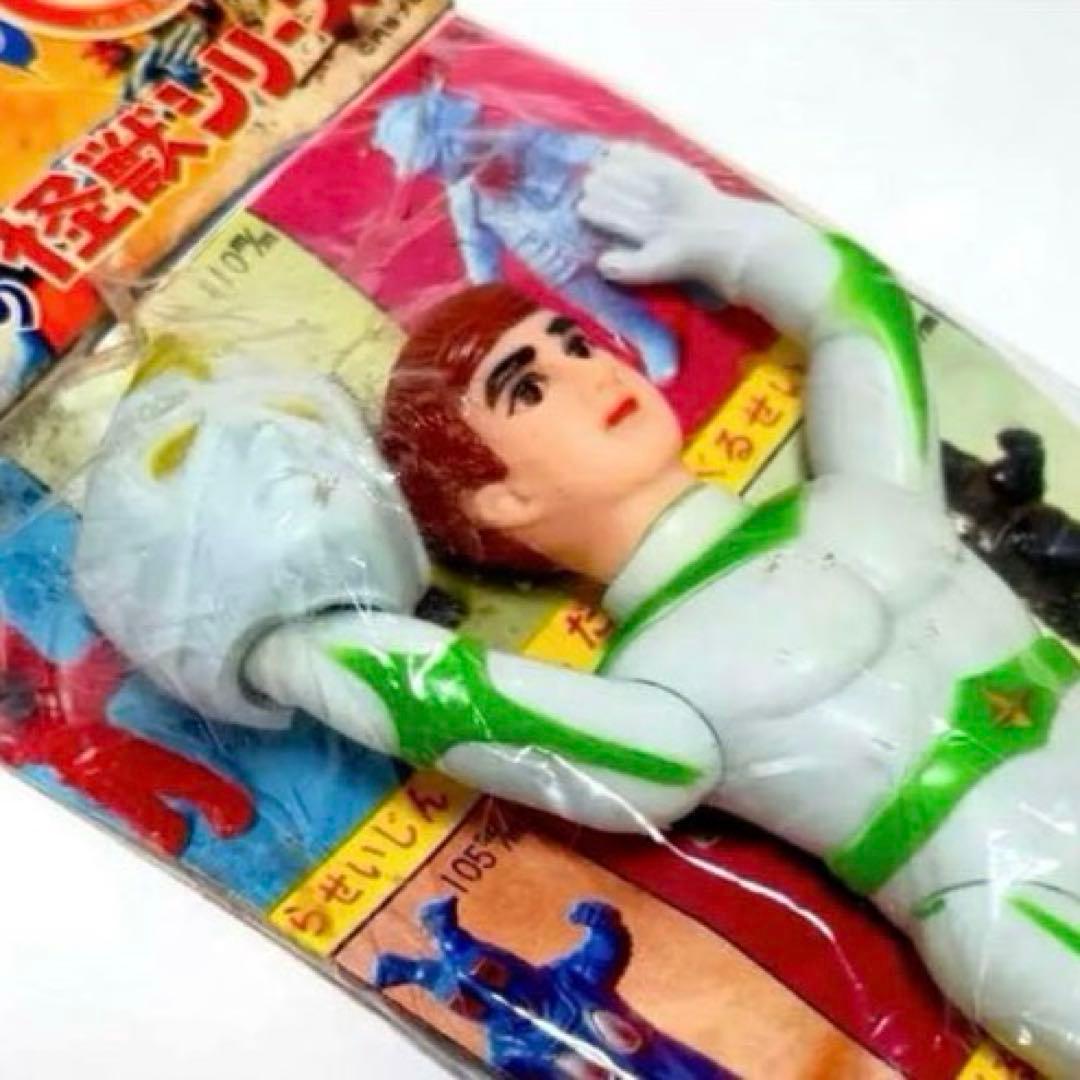 ミラーマン ブルマァクの怪獣シリーズ 面取れ ソフビ 未開封品