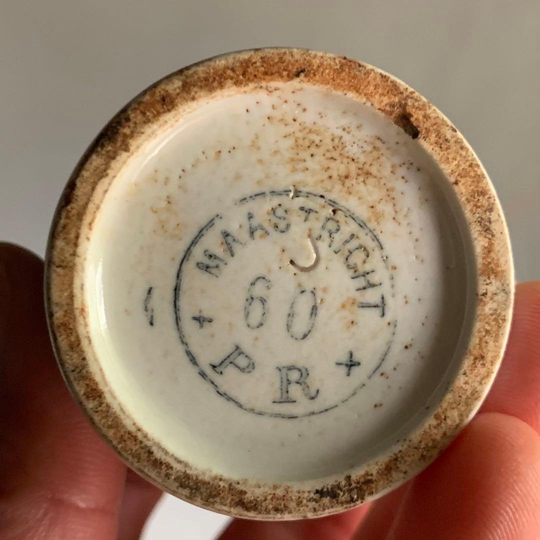 オランダ 筒盃 盃 酒器 マーストリヒト 白阿蘭陀 古道具 アンティーク