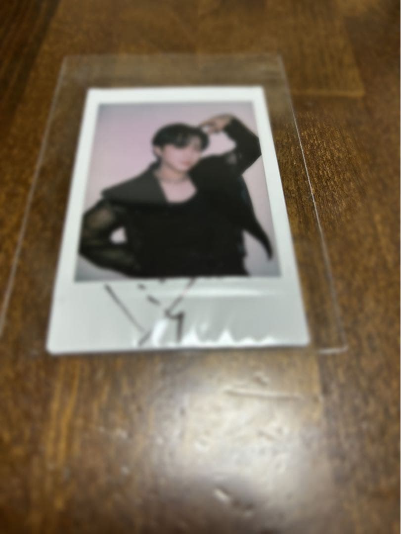 straykidsチャンビン直筆サイン入りチェキ