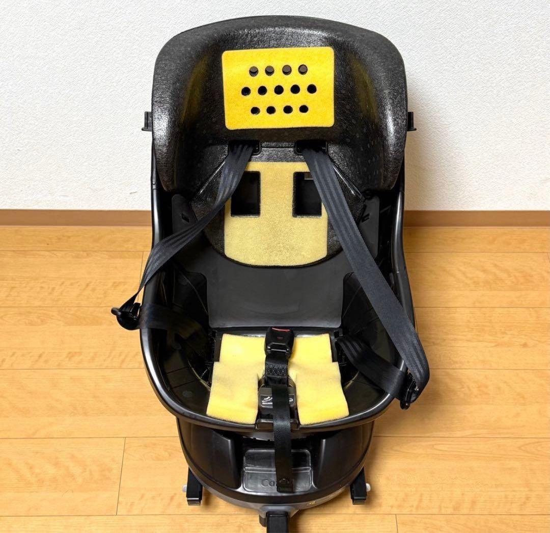 美品　コンビ　クルムーヴスマート　ISOFIX エッグショックJL-540グレー