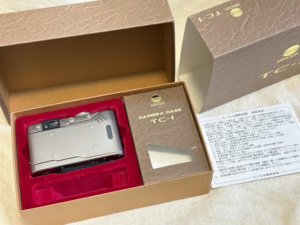 MINOLTA ミノルタ TC-1 完動品 超美品 フィルムカメラ