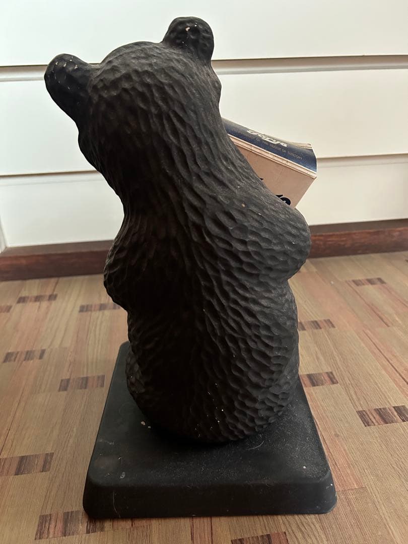 サントリー　ニッカウイスキー　トリスウイスキー クマの陶器置物