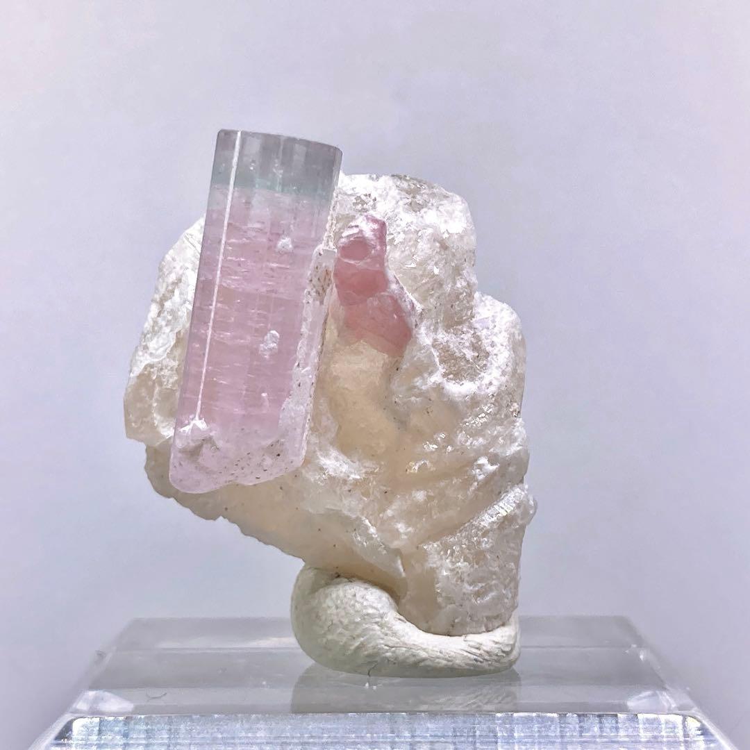 G*G様 『バイカラー』　トルマリン　原石　鉱物標本　天然石　706