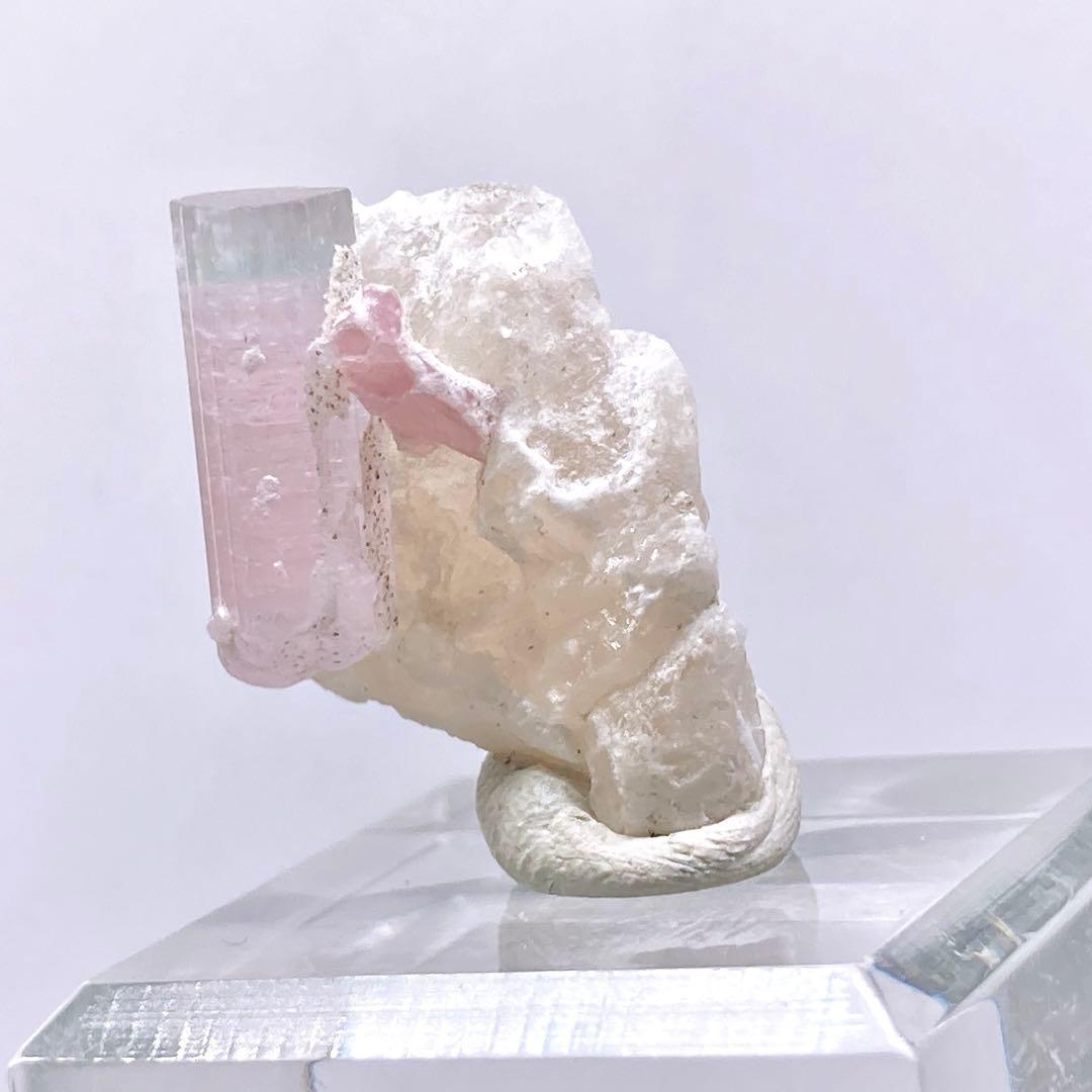 G*G様 『バイカラー』　トルマリン　原石　鉱物標本　天然石　706