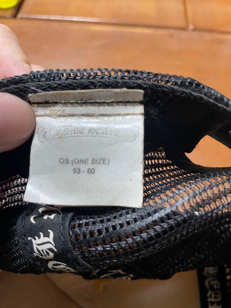 CHROME HEARTS トラッカーハット OSサイズ　確実正規品