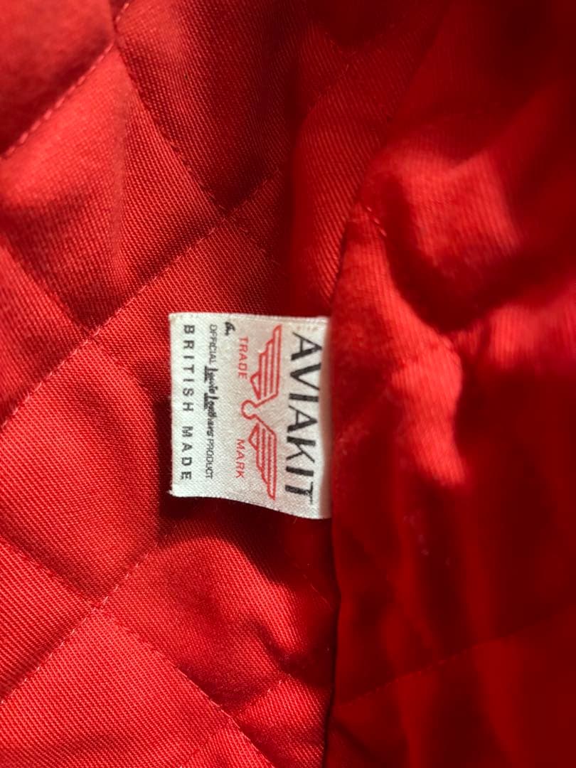 AVIakit ブラックレザー シングルライダース 40