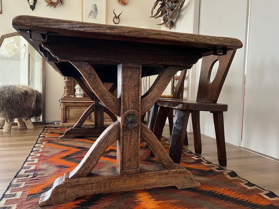 French Table フランスの古いテーブル