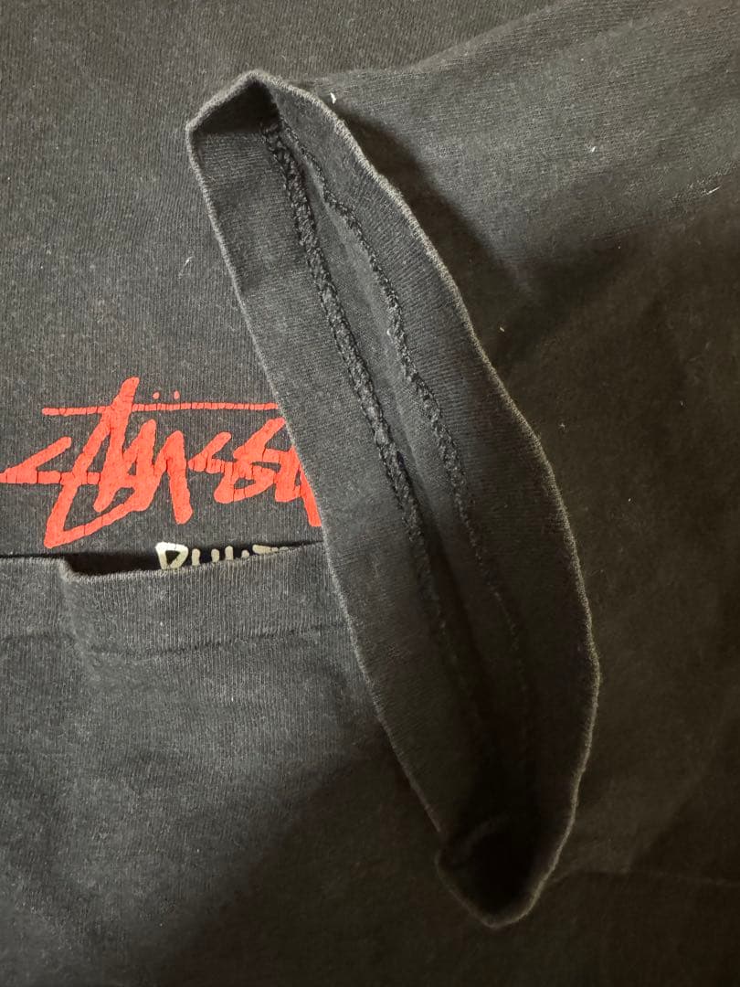 OLD STUSSY 80s 90s USA製 黒タグ　美品