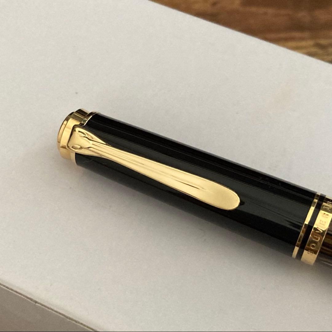 限定品 Pelikan 万年筆 スーベレーン M400 茶縞
