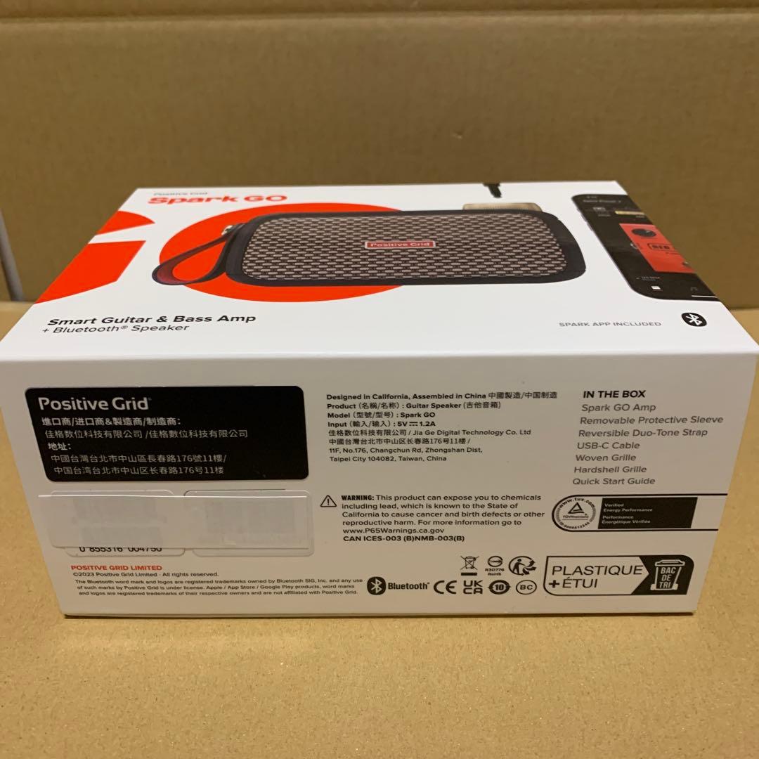 Positive Grid Spark GO ギターアンプ 小型 ポータブル