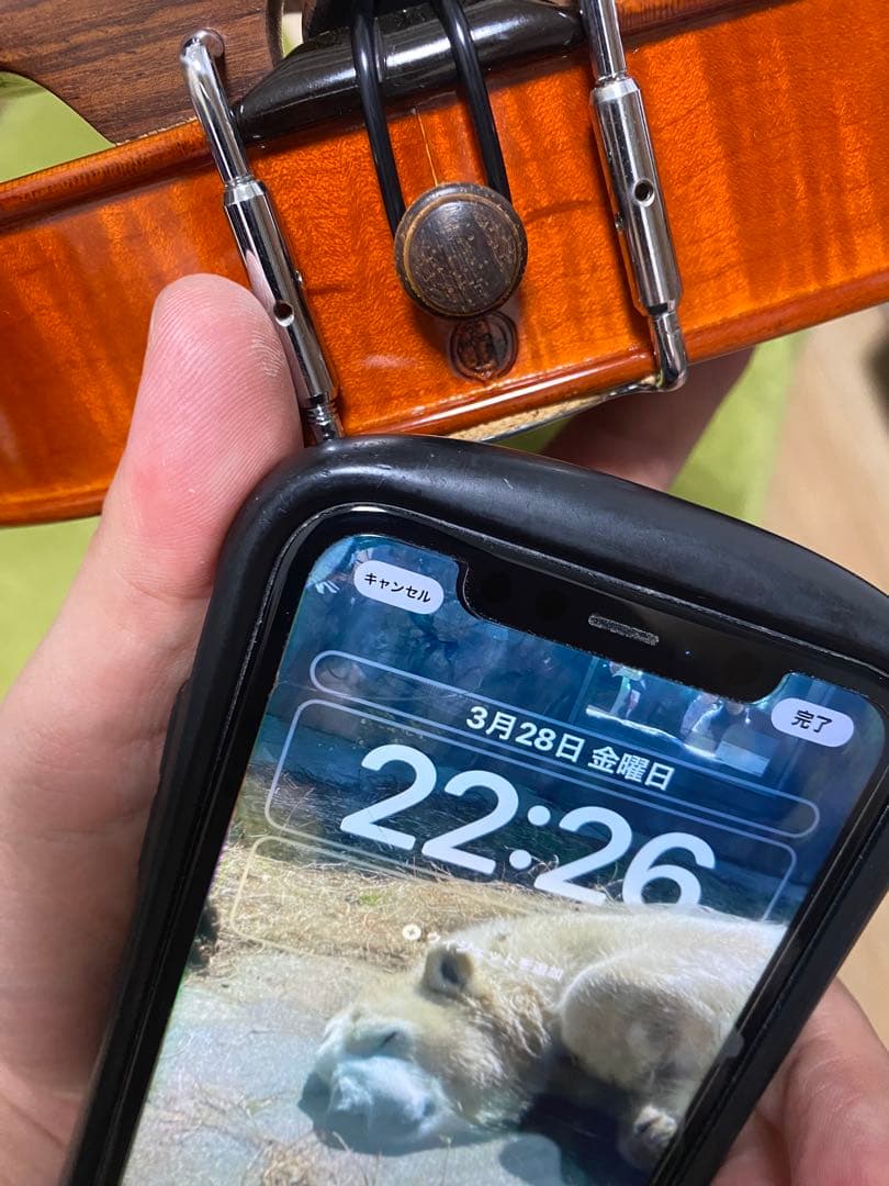 葉加瀬太郎【直筆サイン入りケース】付き　バイオリン