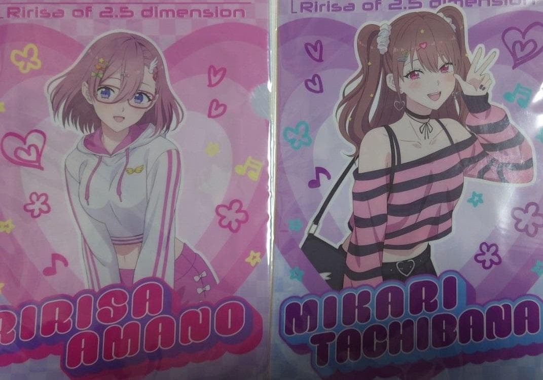 2.5次元の誘惑 ドンキ コラボ 描き下ろし クリアファイルセット 全2種セット