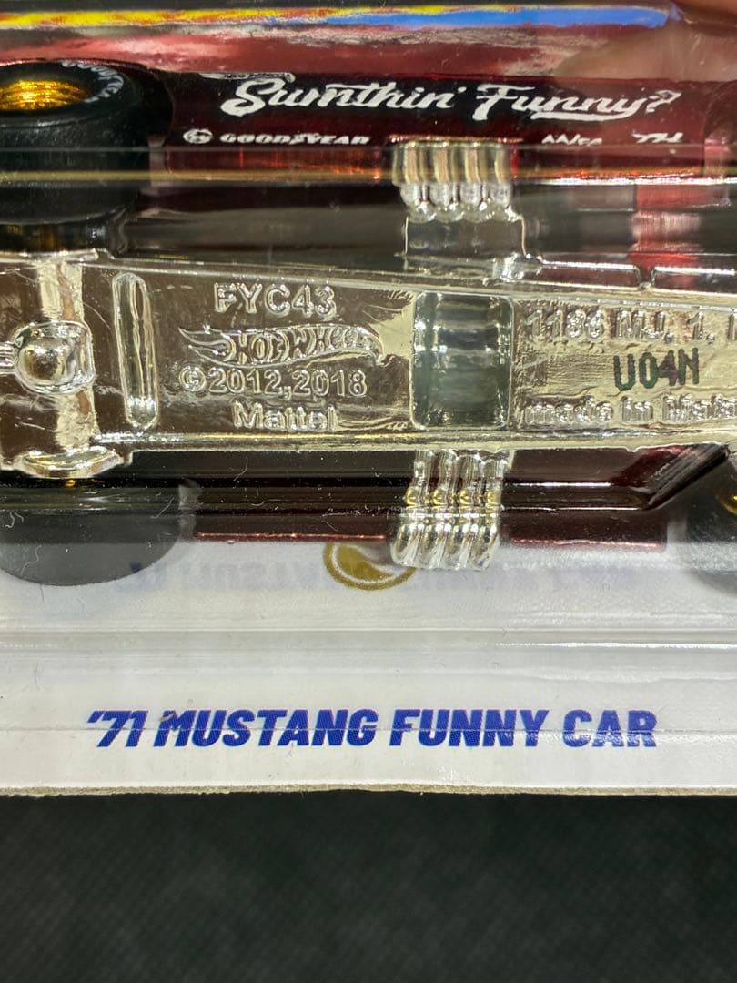 STH '71 MUSTANG FUNNY CAR ホットウィール スートレ新品