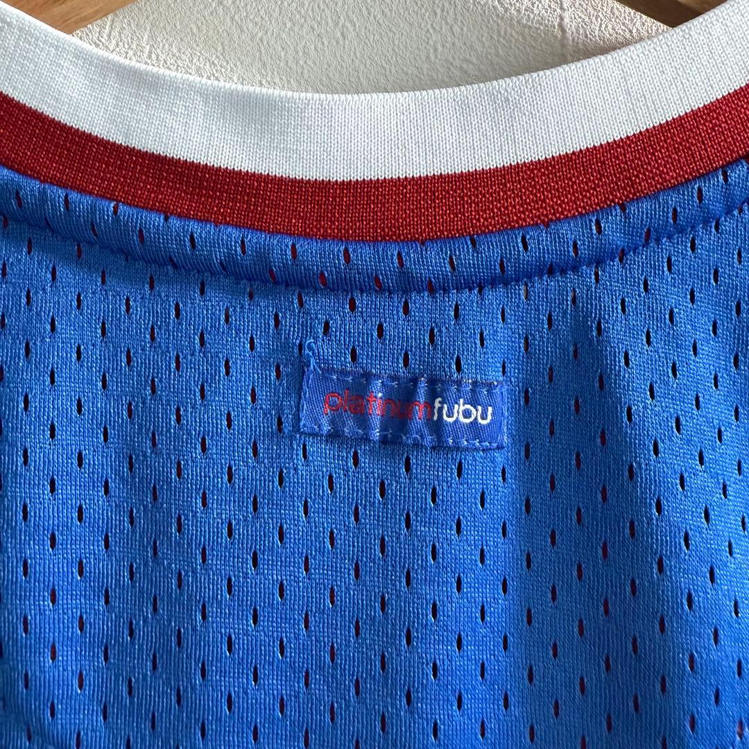 プラチナムフブ ハーレムグローブトロッターズ バスケ ゲームシャツ 00s