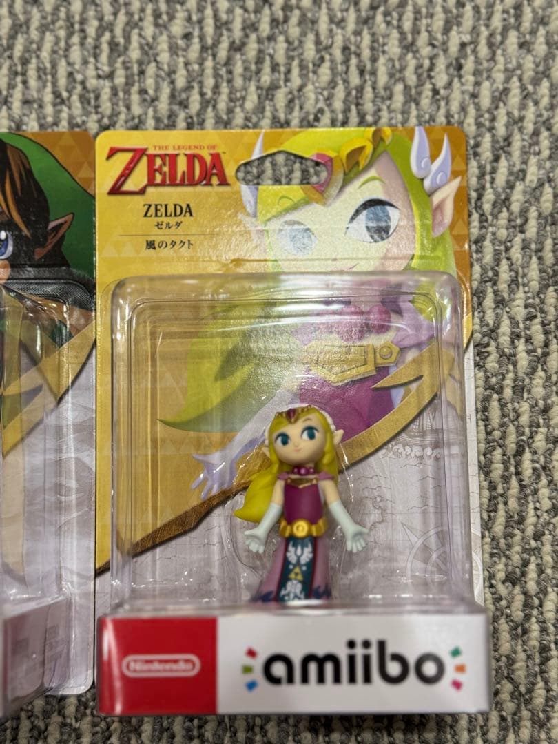 【ゼルダの伝説】amiibo ゼルダ リンク フィギュアセット