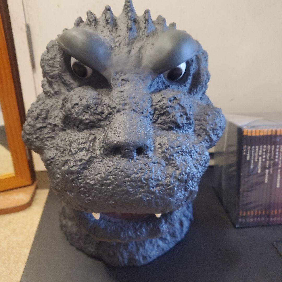 GODZILLA FINALBOX リアルヘッドフィギュア 未開封DVDセット