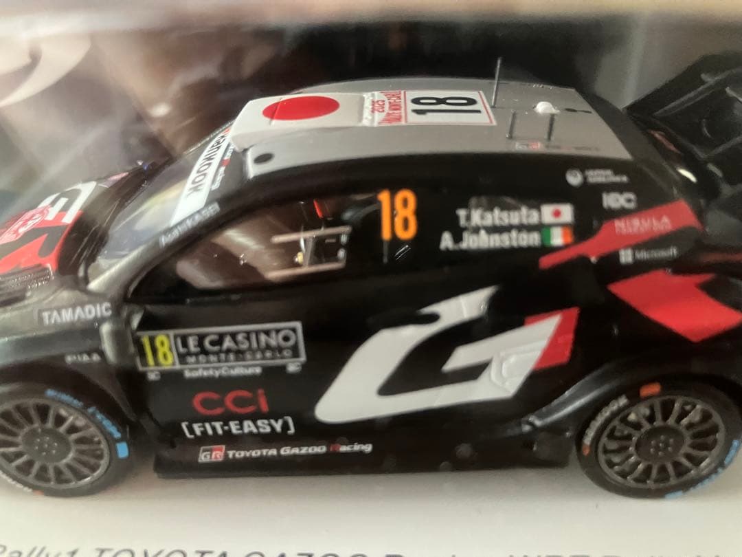 1/43スパークモデルトヨタGRヤリスラリー1 モンテカルロ 2025No18