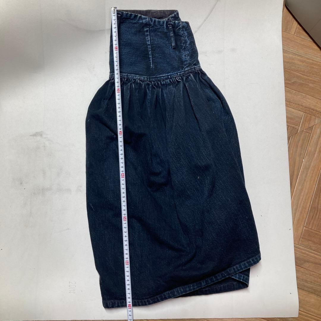 日*4様 KAPITAL ダークブルー ガウチョパンツ 袴パンツ　サイズ0