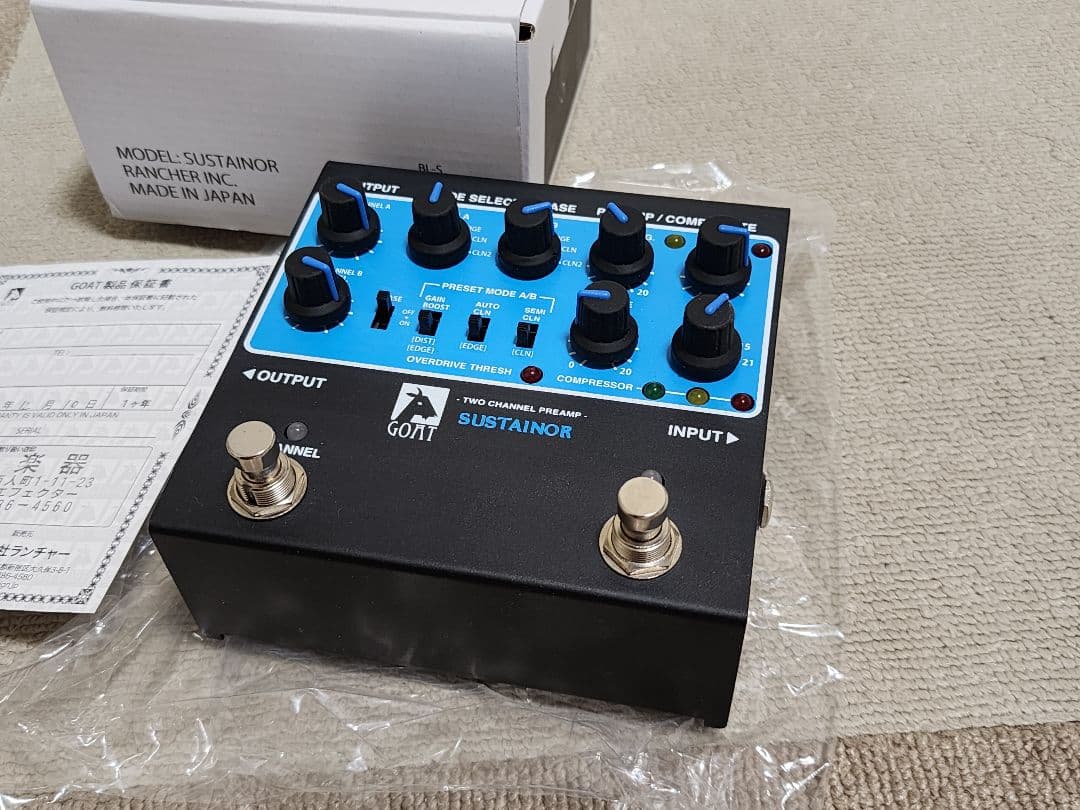 GOAT SUSTAINOR（Rockman clone）