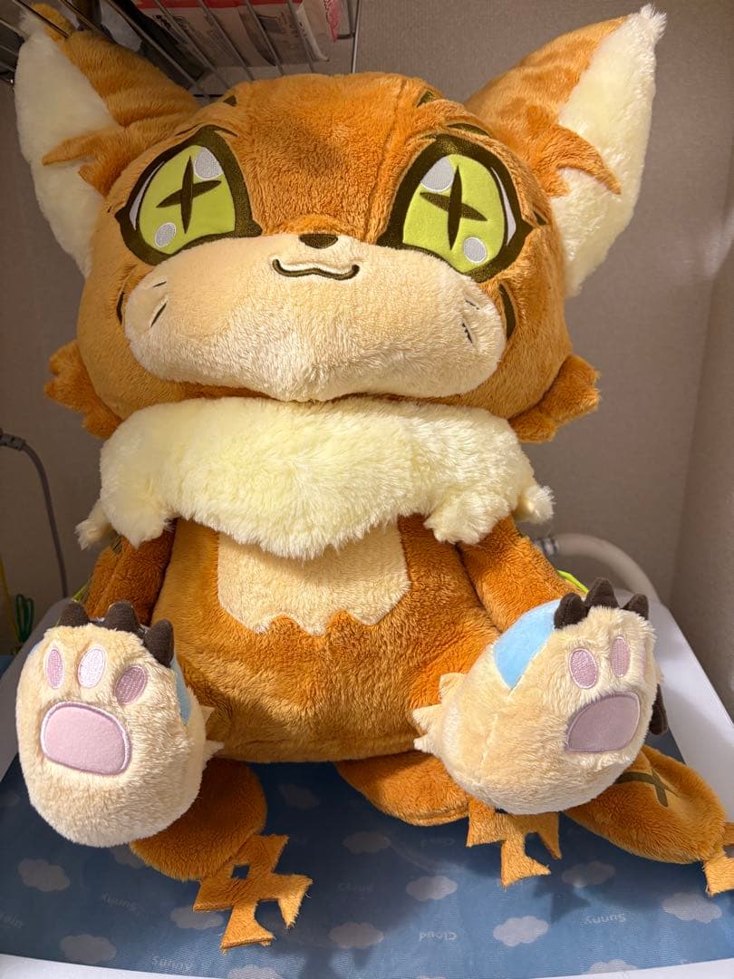 500個　限定　デジモンアドベンチャーtri 等身大メイクーモン　ぬいぐるみ