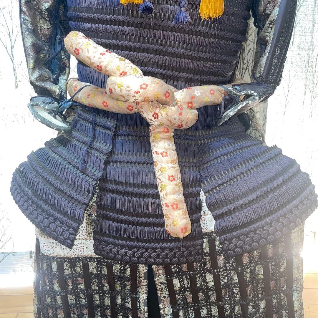 忠*読様 【希少銘品】薩摩住光忍作 甲冑一式 トンボ前立て兜 等身大武者鎧 専用