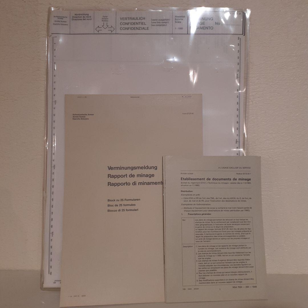 スイス軍　製図士装備バッグ　ミリタリーバッグ