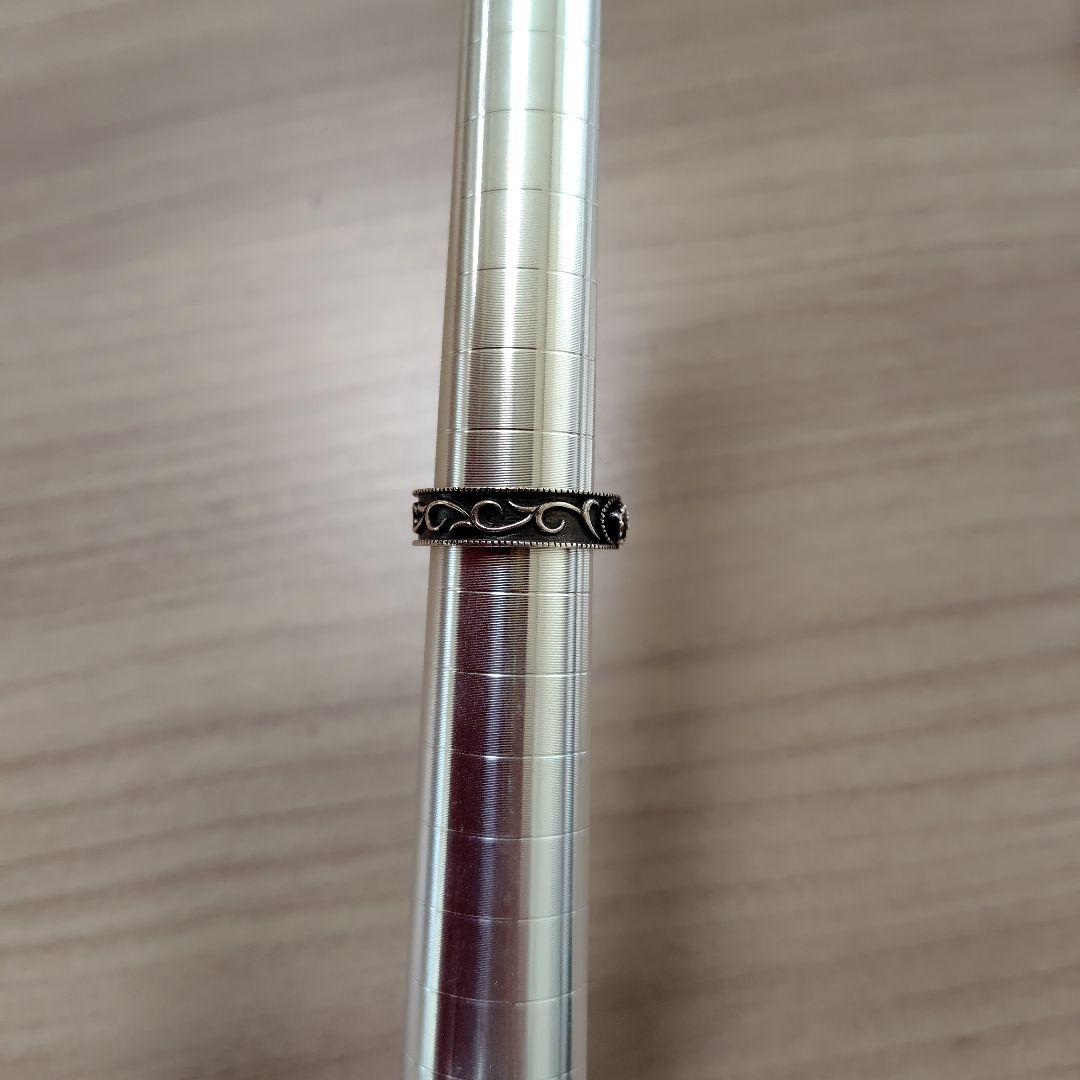 Justin Davis シルバー リング 16号 　購入証明書付