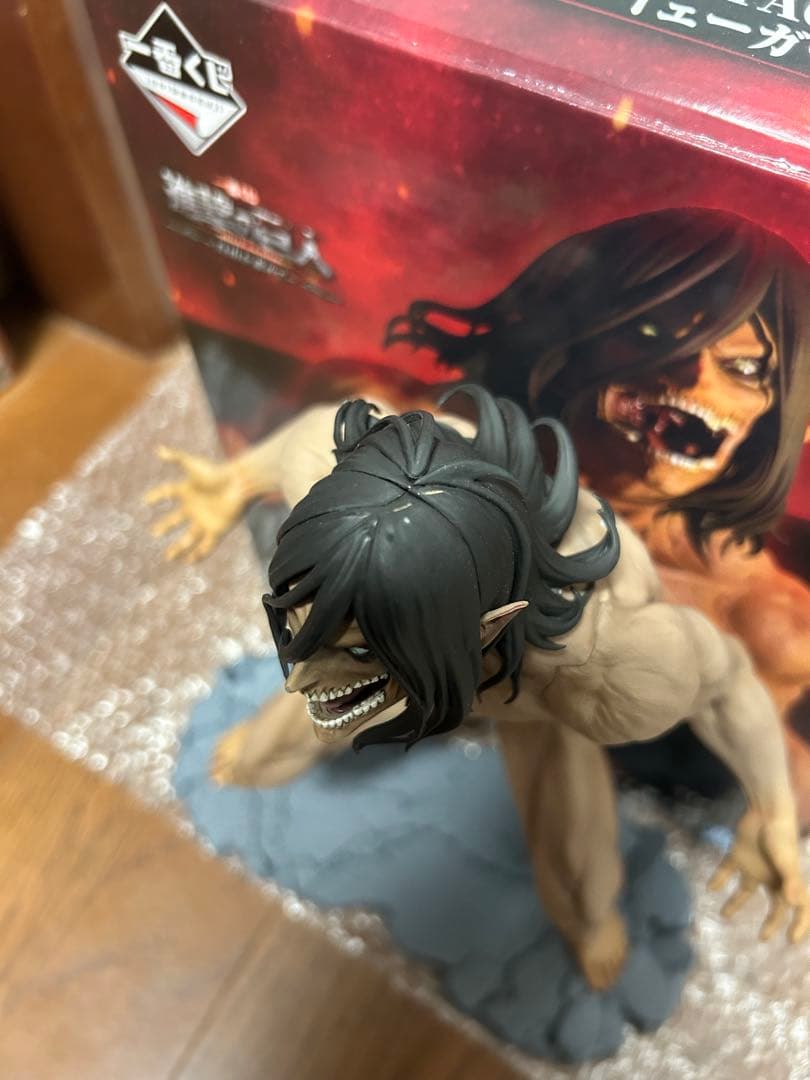 進撃の巨人 一番くじ 自由を求めて A エレン フィギュア