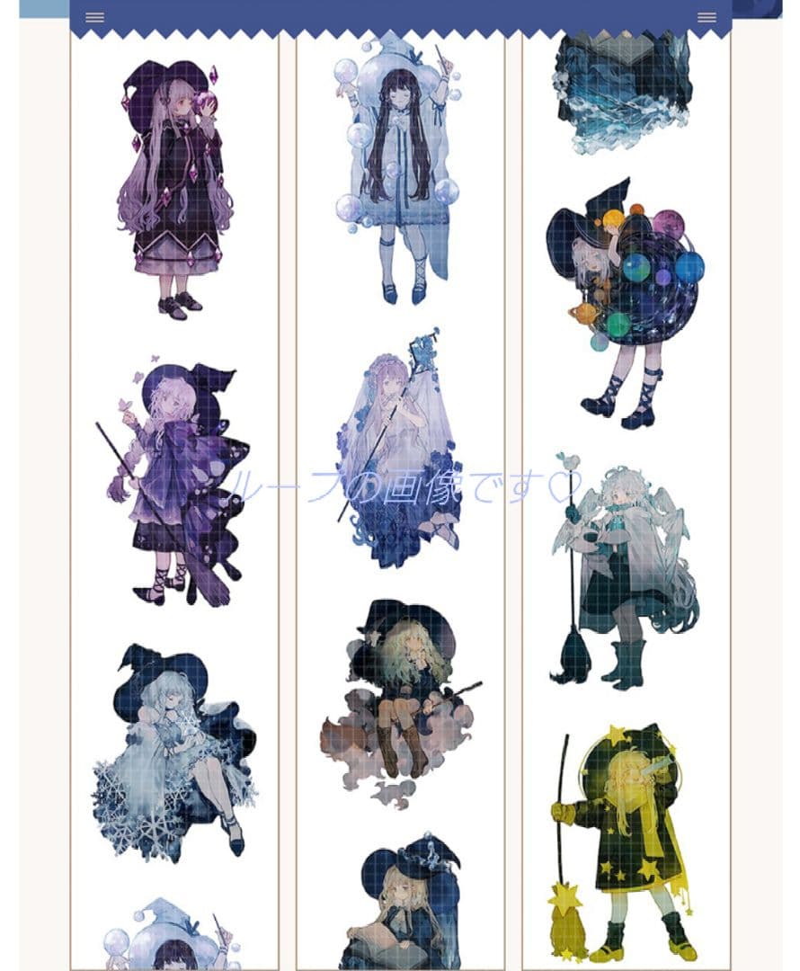 J467＃藏夜(PET)纯情男友切り売り海外人物マステ女の子