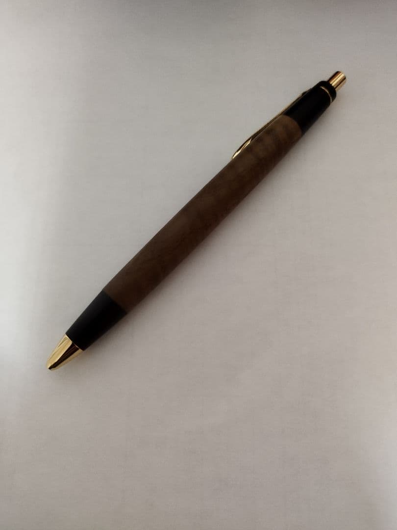 野原工芸 キハダ縮木 旧型クリップの新型シャープペンシル