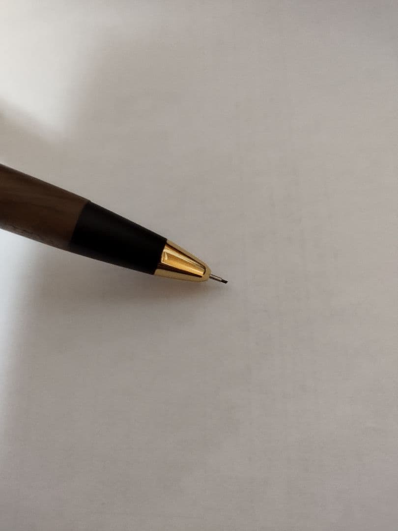 野原工芸 キハダ縮木 旧型クリップの新型シャープペンシル