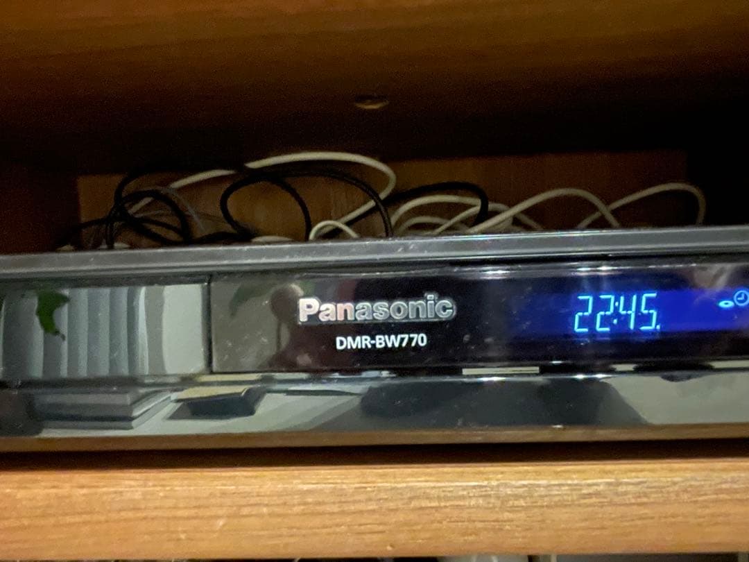 Panasonic製プラズマテレビTH-P50V1 ＋　Blu-rayレコーダー