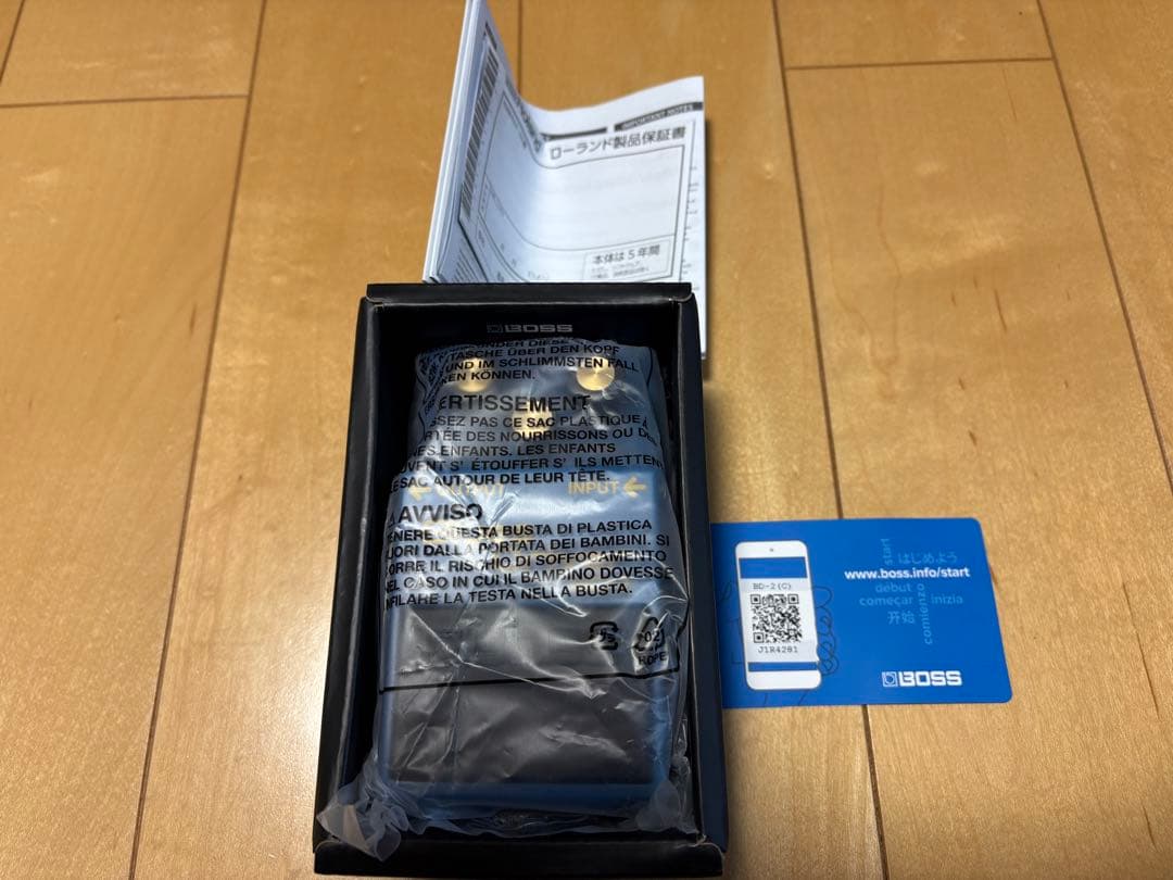 【未使用品】BOSS BD-2 ギターエフェクター