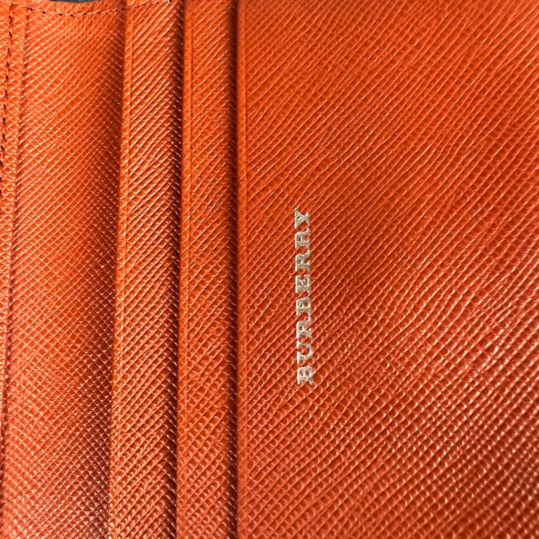 BURBERRY レザー 三つ折り財布 ノバチェック