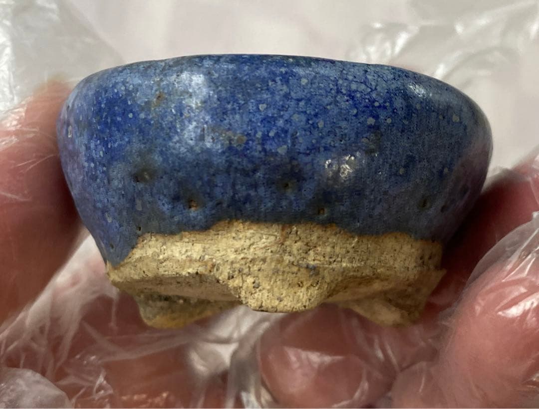 東福寺　小品　盆栽鉢　レトロ　アンティーク　(1)  (A4)