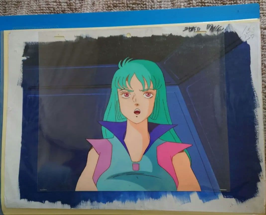 背景付セル画　聖戦士ダンバイン　シーラ・ラパーナ