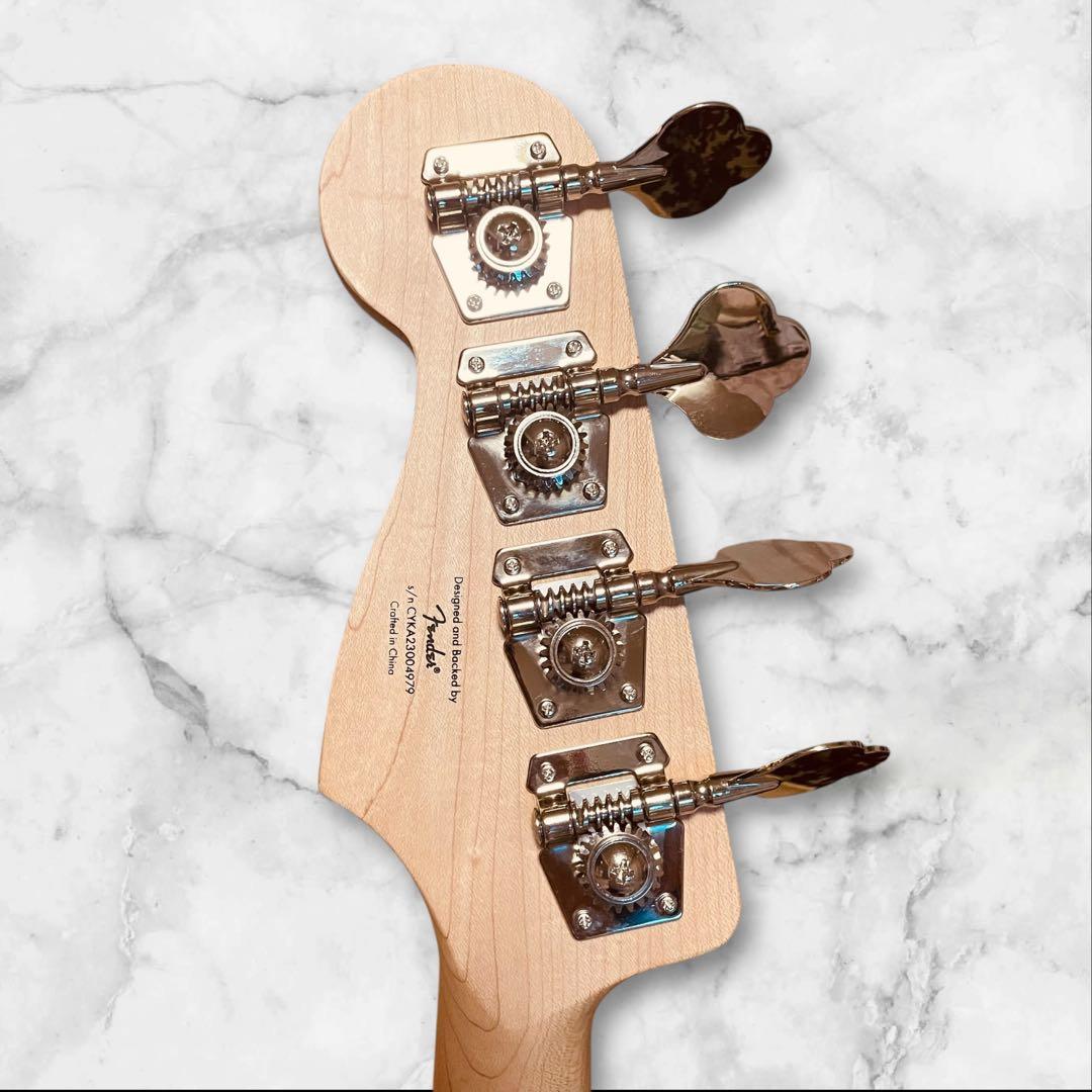 使用感少なめ SQUIRE by Fenderジャズベース ストラップ付き