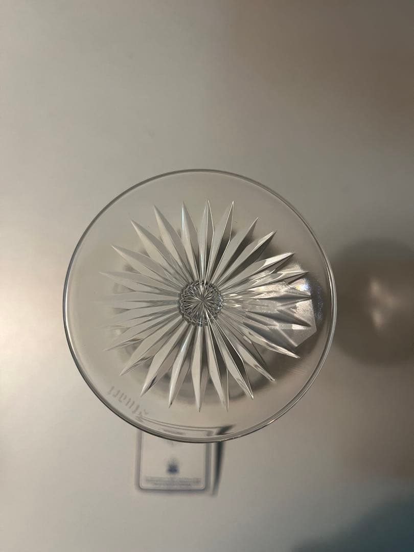 【未使用】イギリスで購入　STUART CRYSTAL クリスタルグラス