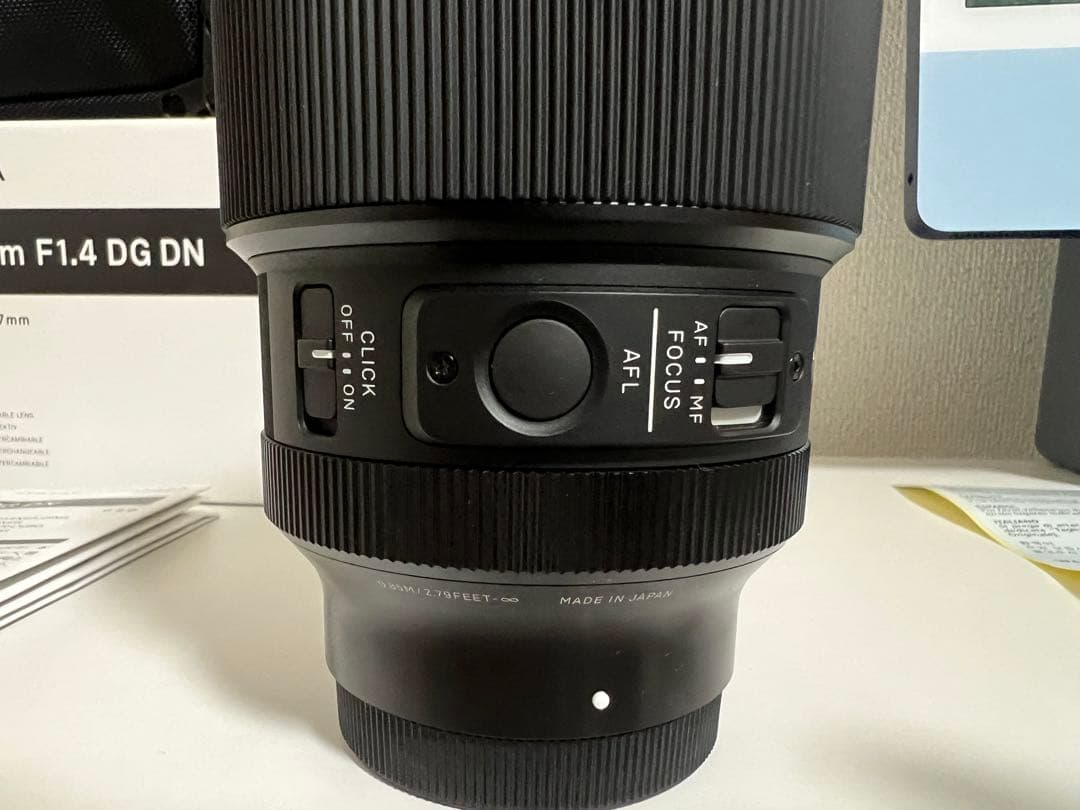 SIGMA 85mm F1.4 DG DN Art ソニーEマウント用