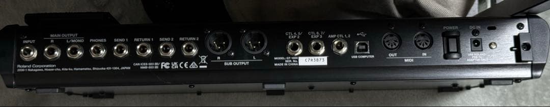 ソ*】様 BOSS GT-1000 マルチエフェクター　美品