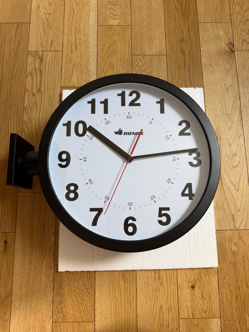 ダルトン 両面時計 直径30cm 新品未使用