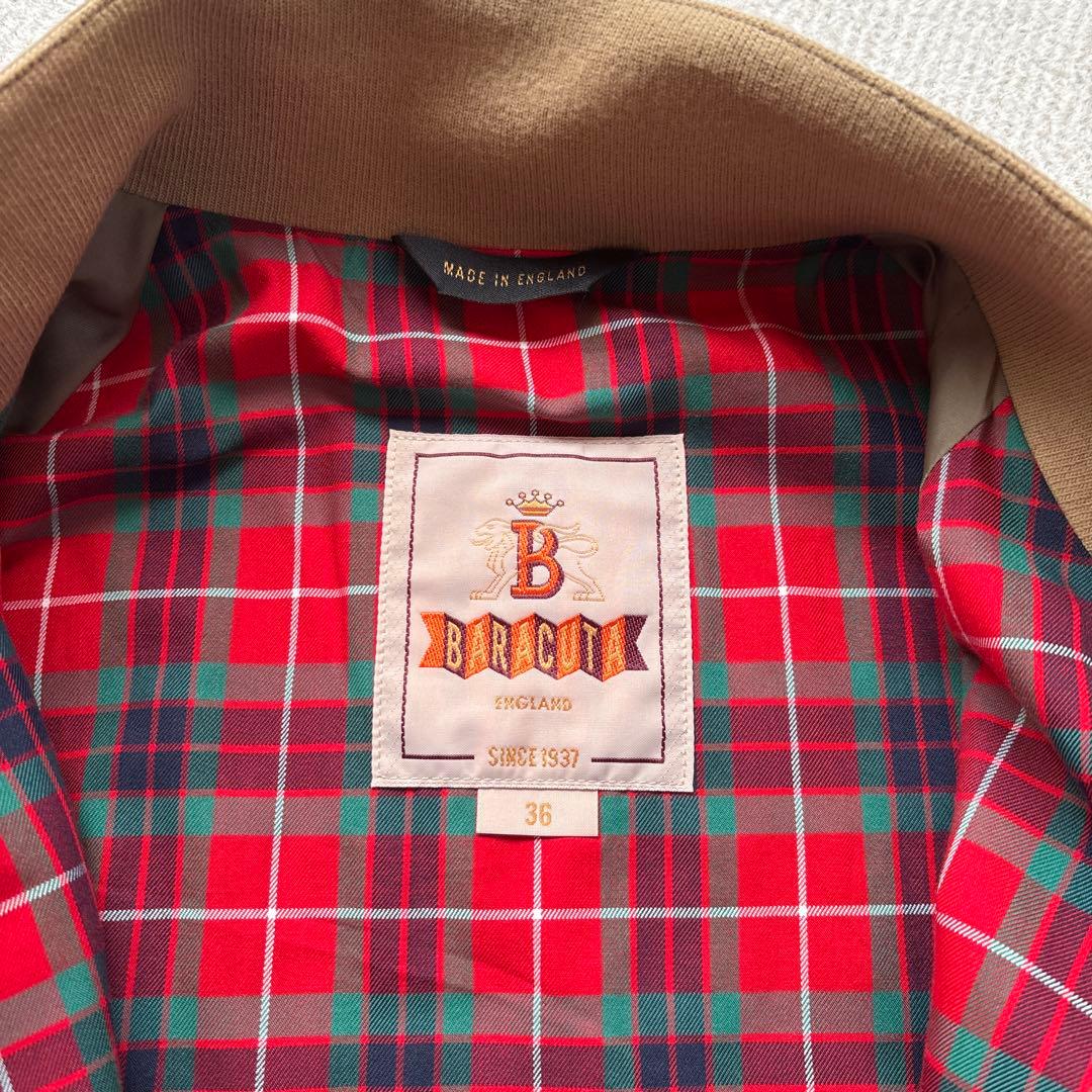 【極美品】バラクータBaracuta G4ハリントンジャケット 38